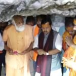 बीजेपी राष्ट्रीय अध्यक्ष ने टपकेश्वर महादेव के किए दर्शन, बूथ अध्यक्ष के यहां किया जलपान