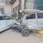 हरिद्वार में बेकाबू बस का कहर, अस्पताल के बाहर 5 वाहनों को मारी टक्कर, ऑटो चालक का हाथ कटकर अलग